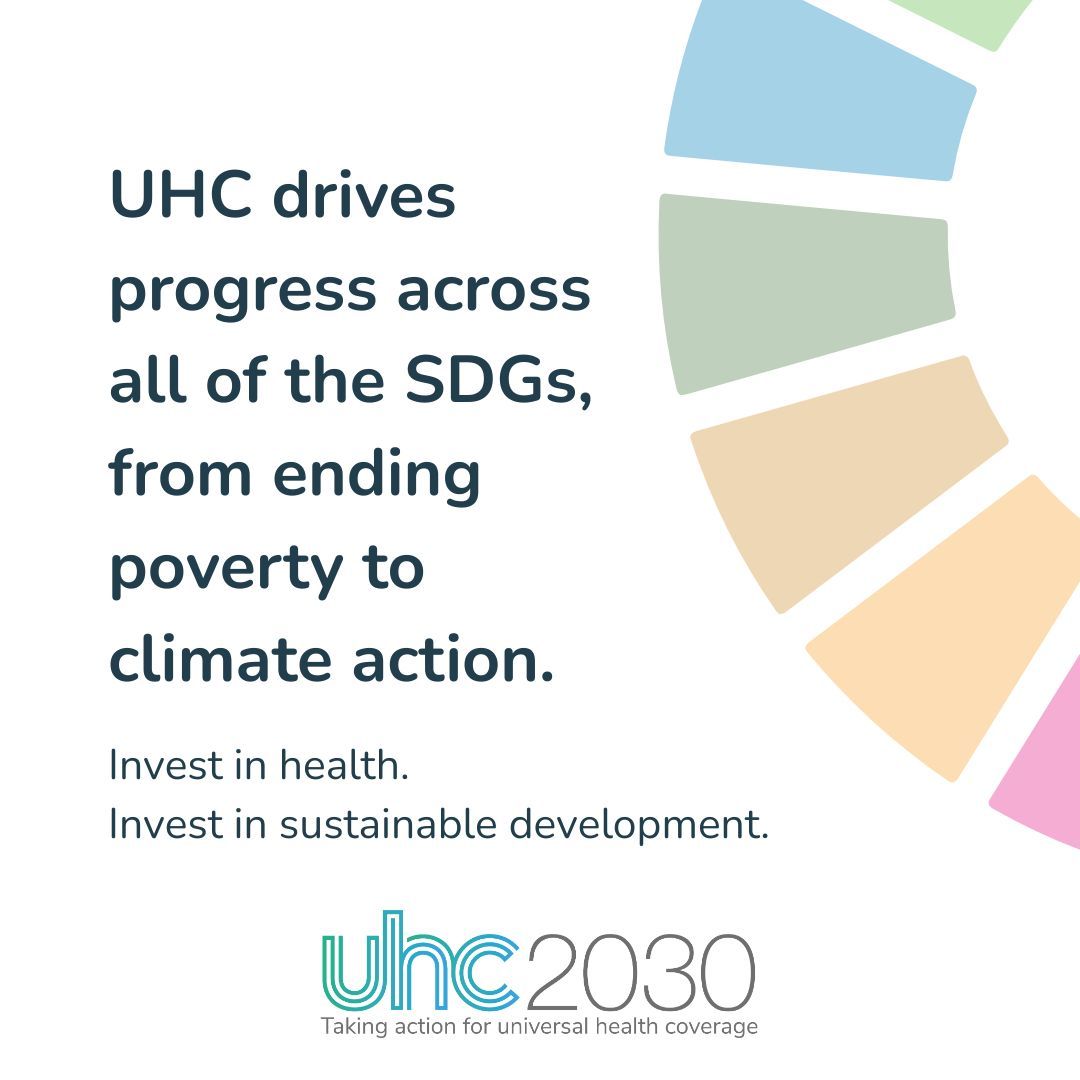 UHC2030's tweet image. From ending poverty to climate action, health weaves through every #SustainableDevelopmentGoal.  

Leaders at the #WorldSocialSummit, we urge you to prioritize health when mobilizing financing for social development and giving momentum to the #SDG agenda. It's beyond time to
