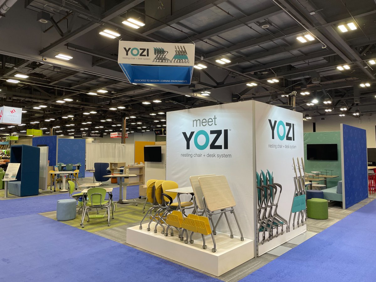 VircoInc's tweet image. We’re excited to kick off day one of #EDspaces2025! Visit Virco in Booth #2025/2125 to explore our flexible solutions designed for modern learning environments. Get an exclusive look at YOZI and see how Virco PlanSCAPE can help you truly reimagine your campus!
