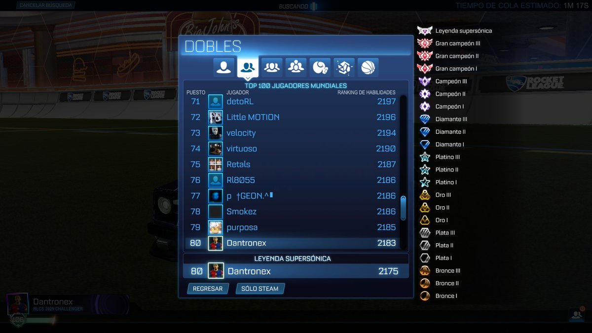 LFT for RLCS eu
Dm on discord: dantronex