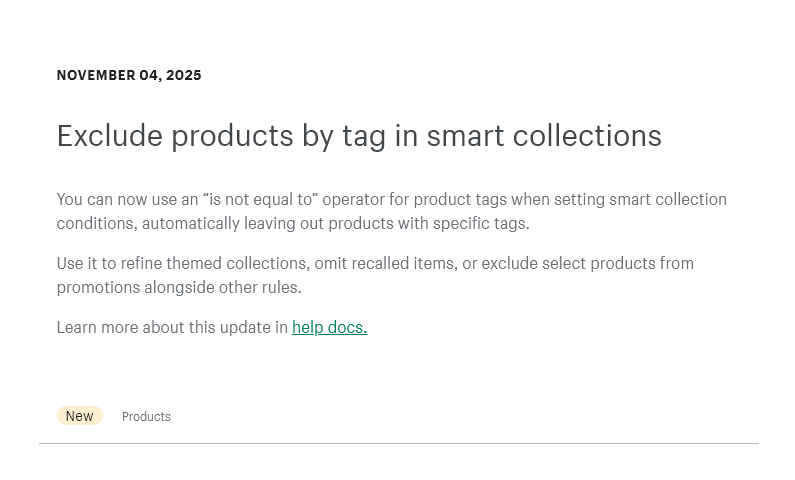 Day made, <a href="/Shopify/">Shopify</a>.

Sometimes its the little things: especially when one of your brands has 20k+ products.