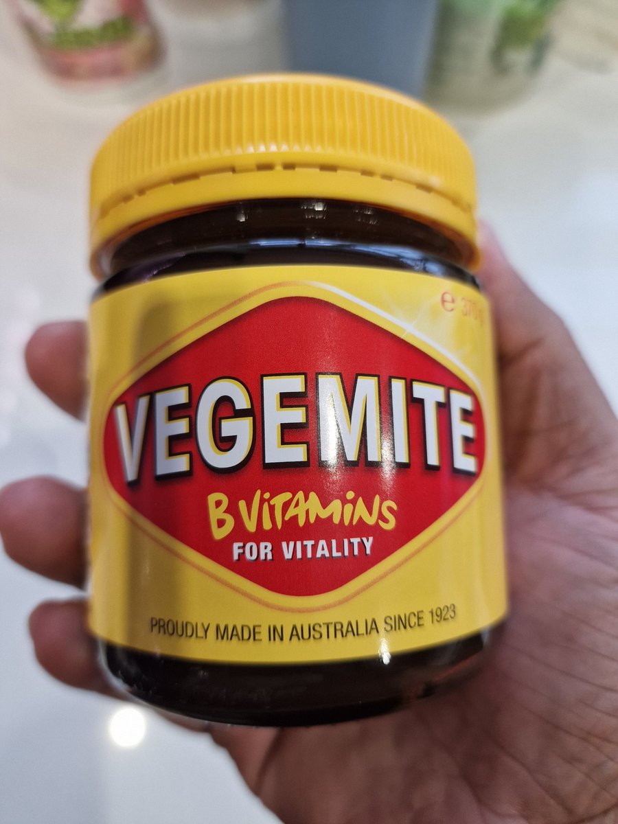 Well I got this as a gift from Australia... not sure i want to try it 😅