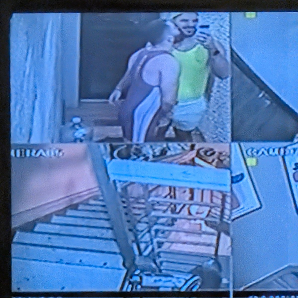 I was a wrestler and he was green