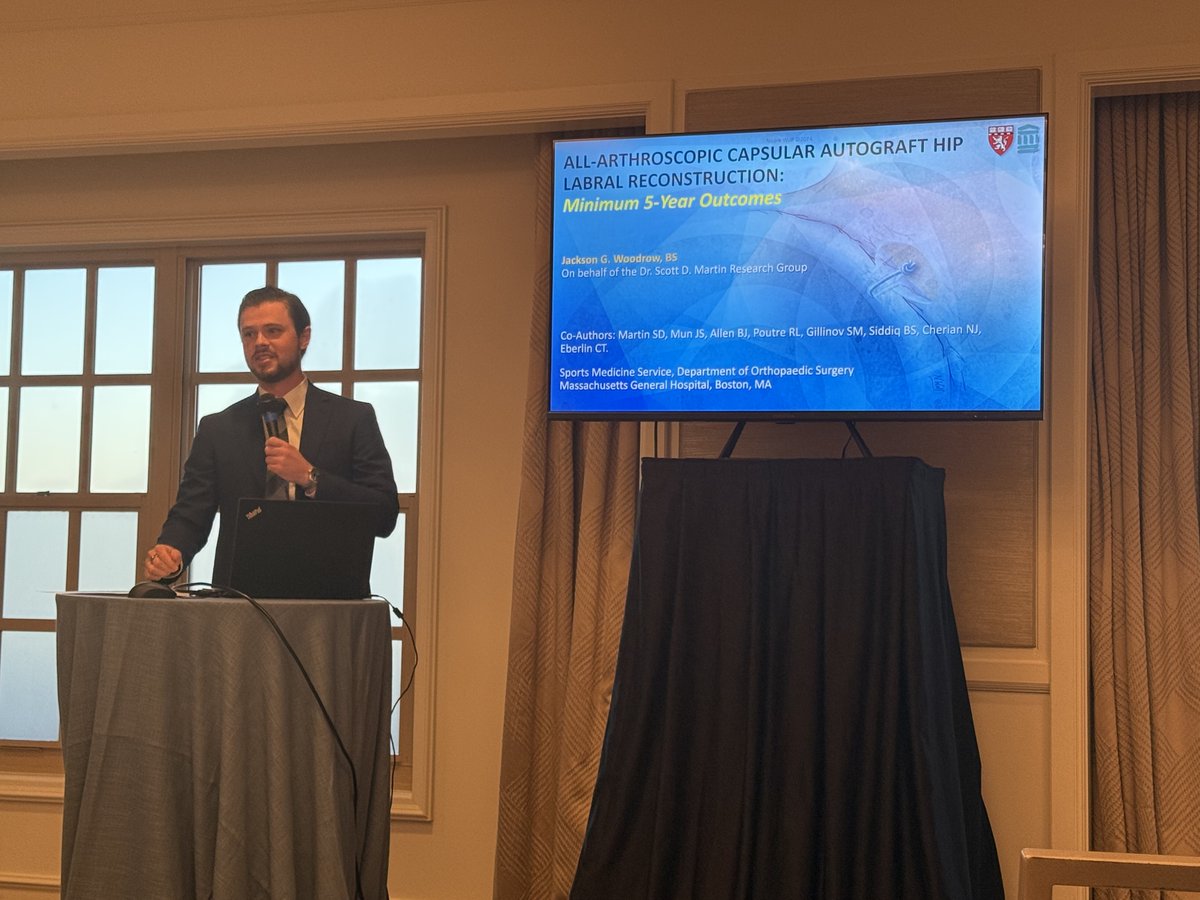 Congratulations to our researchers Jack and Brandon for presenting at the Eastern Orthopaedic Association 2025 Annual Meeting <a href="/EOAortho/">EOA</a> and for being awarded with the Eastern Orthopaedic Educational Foundation John D. Kelly, IV, MD Travel Grant #EOA2025