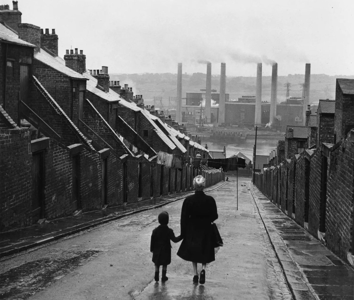 Newcastle England  1950
Bert Hardy