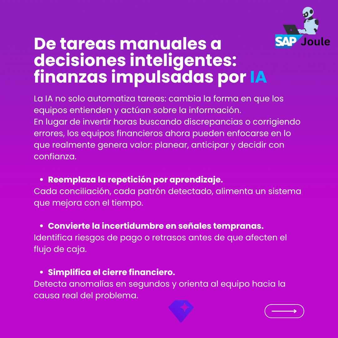 i_TechSynergy's tweet image. ⚡ La nueva ventaja competitiva no está en hacer más, sino en decidir antes.

Mientras algunas empresas siguen cerrando libros 📚, otras ya están abriendo oportunidades con IA 🤖.

👉 Descubre cómo: bit.ly/4jDuwg0

#SAPBusinessAI #iTechSynergy #FinanzasInteligentes