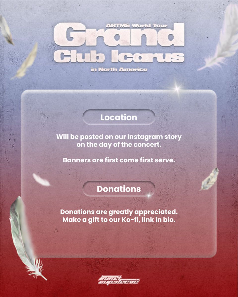 loona cupsleeve events! tweet media