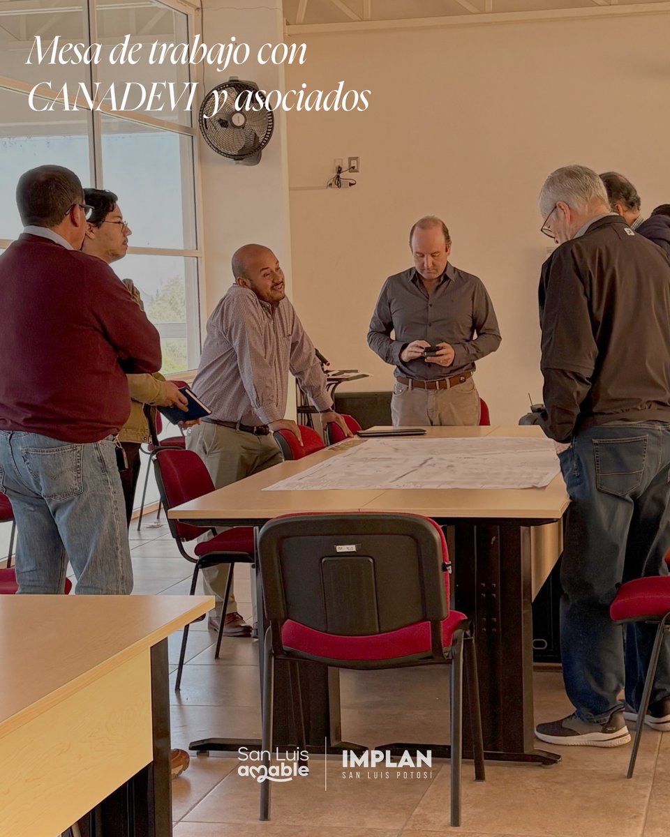 implanslp's tweet image. Mesa de trabajo en el Instituto con CANADEVI y asociados.
#yohagosanluisamable