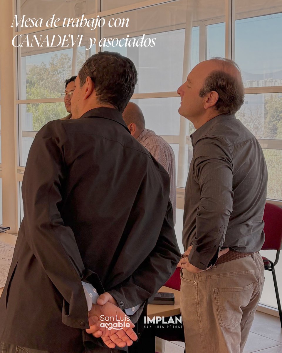 implanslp's tweet image. Mesa de trabajo en el Instituto con CANADEVI y asociados.
#yohagosanluisamable