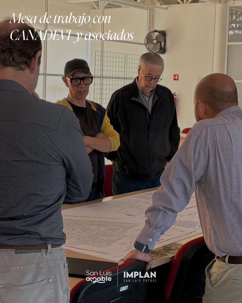implanslp's tweet image. Mesa de trabajo en el Instituto con CANADEVI y asociados.
#yohagosanluisamable