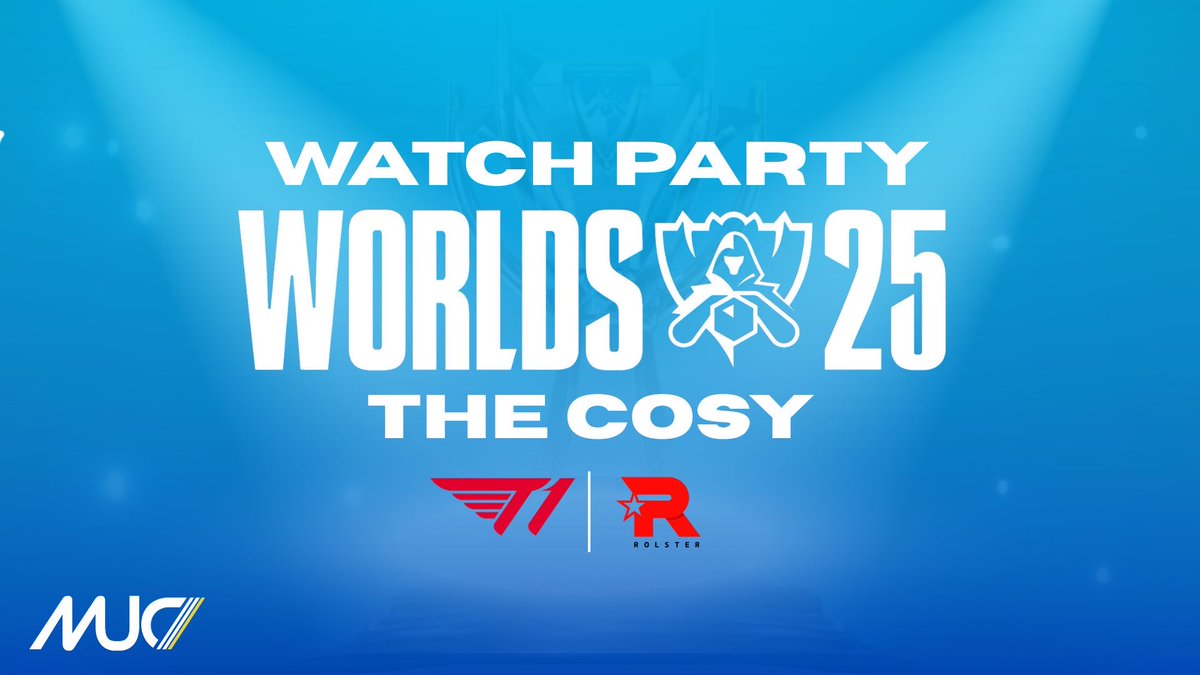 mucesport's tweet image. WATCH PARTY WORLDS 2025 MONTPELLIER 🌟

Dans une ambiance chill avec un petit déjeuner inclus venez assister à la finale des WORLDS au MUC ☕️

Petit déjeuner inclus : Boissons chaudes et froides ainsi que deux cupcakes aux effigies des équipes🧁

Lien d’inscription en réponse ⬇️