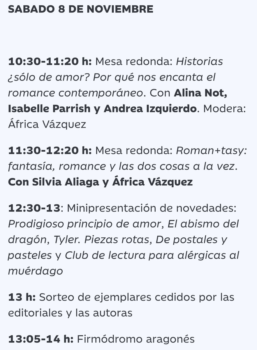 libreria_paris's tweet image. ¿Todavía no te has inscrito?
No te pierdas este viernes y sábado la primera edición de #ZaraBookFest.
Puedes consultar en los enlaces toda la programación y ponentes. Actividades coordinadas por la escritora África Vázquez.
#LIJ
todostuslibros.com/actividad/9740
todostuslibros.com/actividad/9741