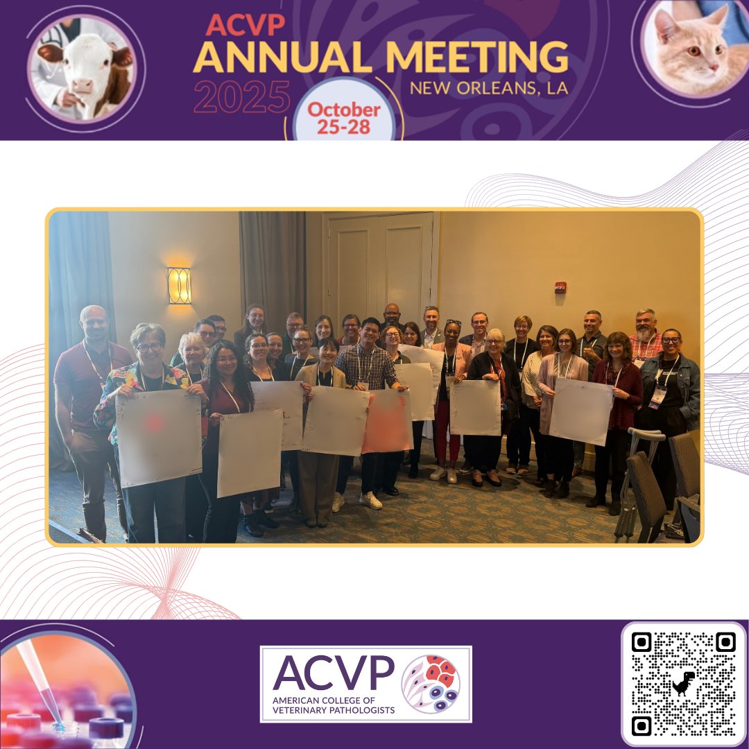 American College of Veterinary Pathologists tweet media