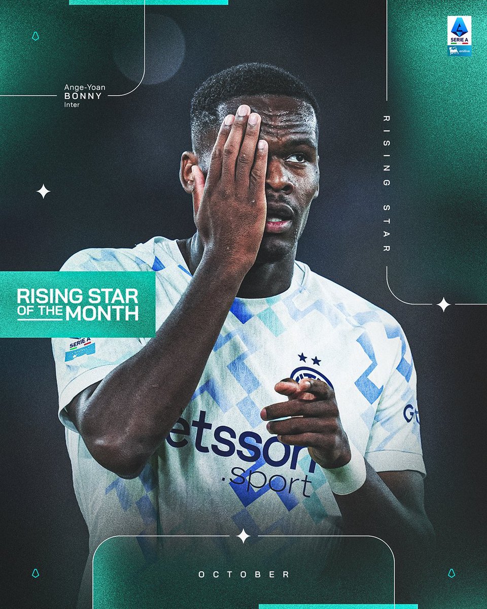 FansNerazzurri's tweet image. Rising Star Of the Month #October

Ange Yoan Bonny 💎
4 Match
2 goals
3 Assist