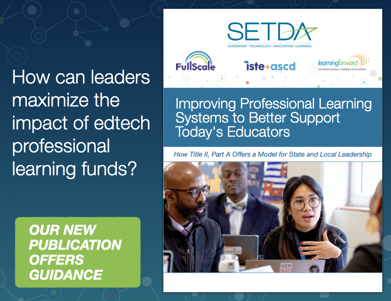 LearningForward's tweet image. How are you building educators&apos; capacity to integrate AI and other new tech? Learning Forward partnered with SEDTA on a new guide that shows how to leverage underutilized Title II-A funds to close the “digital design divide” through sustained, job-embedded professional learning.…