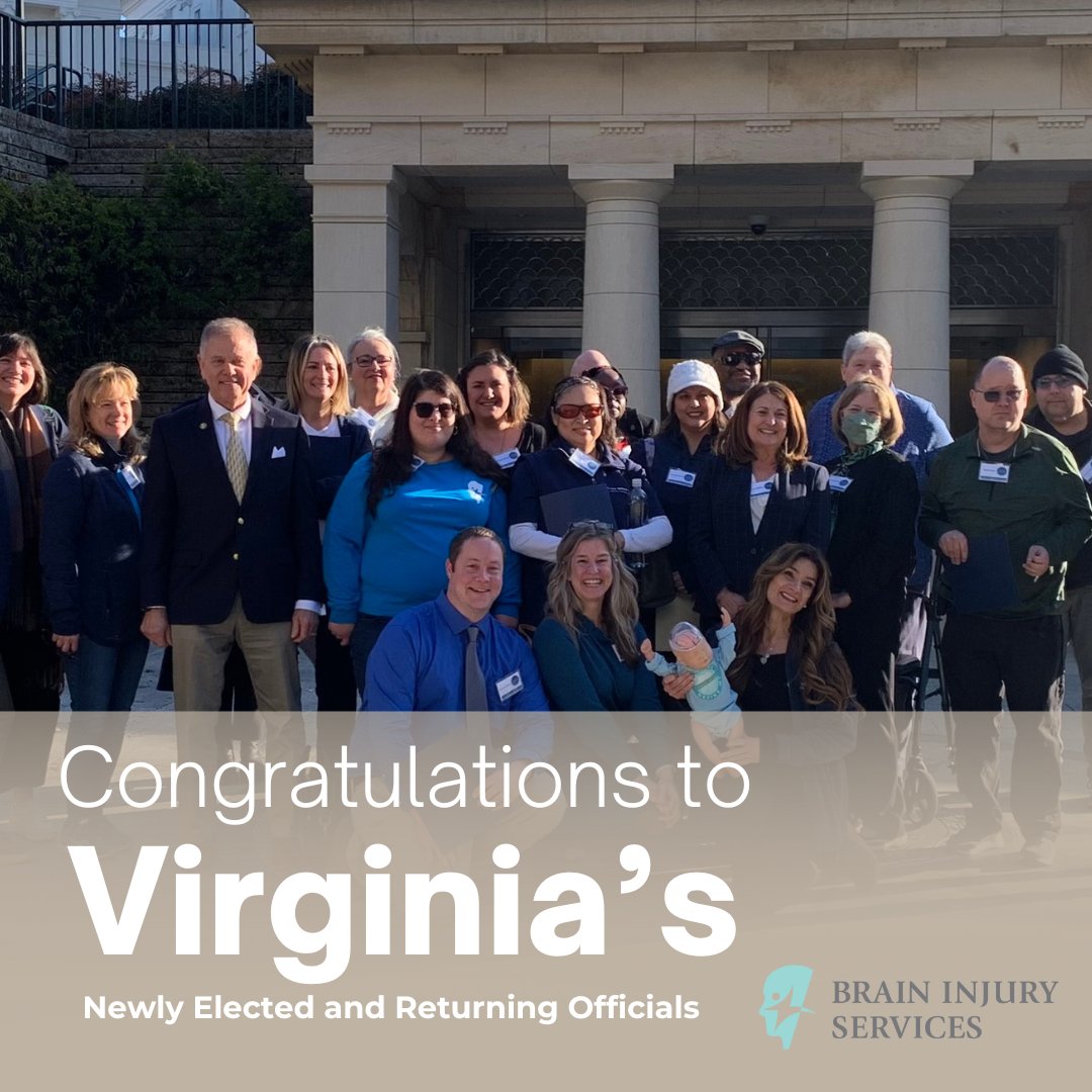 braininjurysvcs's tweet image. Congrats to Virginia’s elected officials! At Brain Injury Services, we look forward to partnering with the Governor to empower those with brain injuries. 💙 Let’s strengthen Virginia together! #Virginia #BrainInjuryServices #PublicService #Advocacy #BrainInjuryAwareness