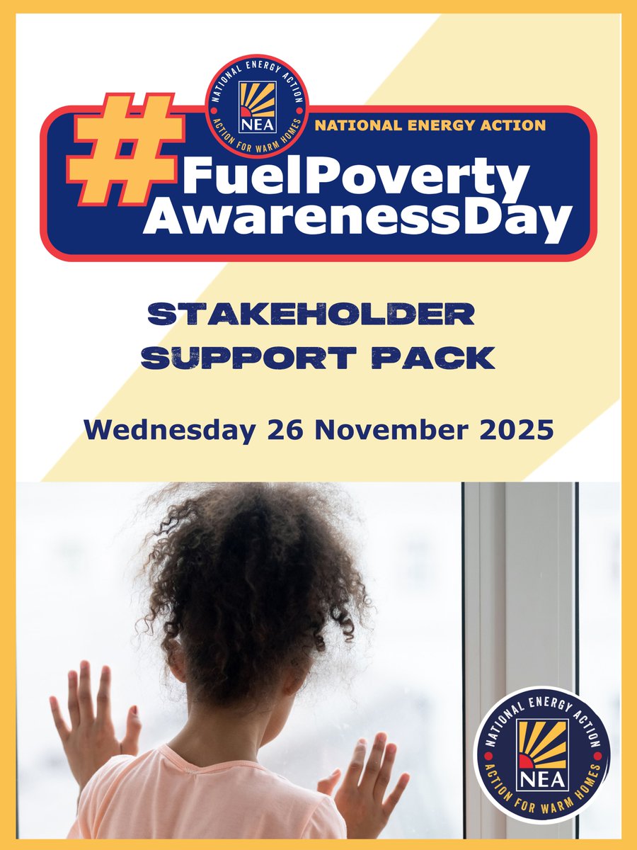 Three weeks to go until our #FuelPovertyAwarenessDay. Download our Stakeholder Support Pack and help support the millions of people unable to keep their homes warm and healthy this winter: buff.ly/9fgRre4