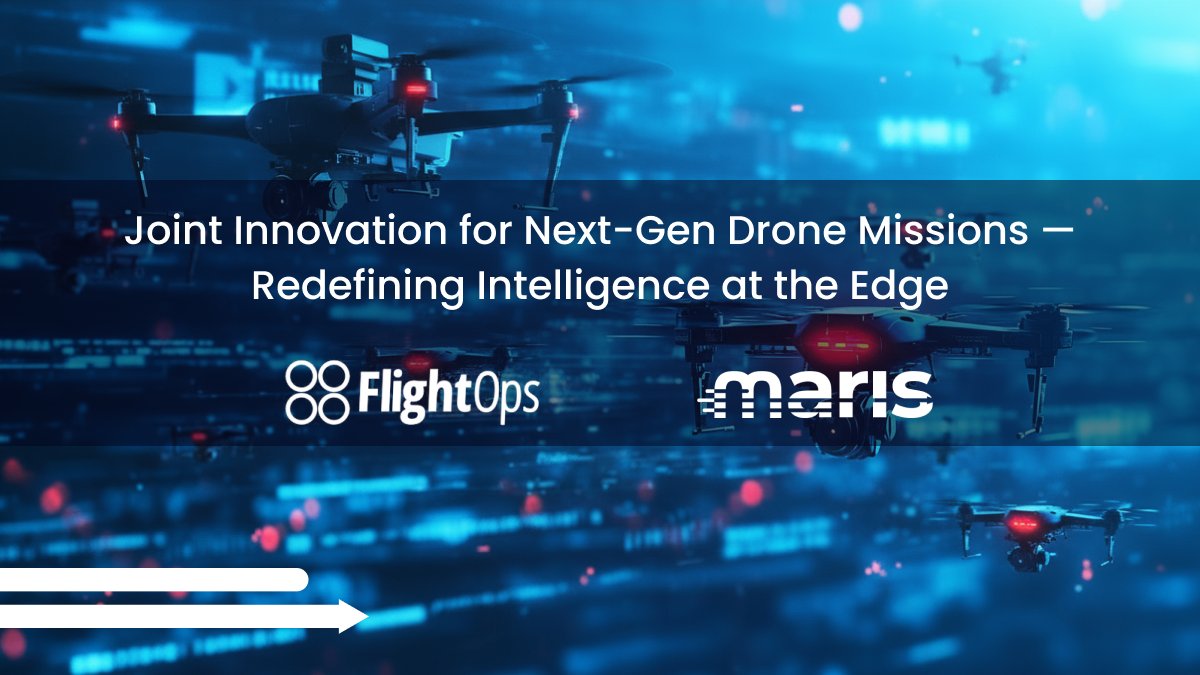 Maris-Tech + FlightOps announce joint edge-AI &amp; video payload platform for autonomous drone operations.
🔹Real-time AI at the edge
🔹Autonomous mission control
🔹5G BVLOS connectivity
🔹Miniature &amp; low-power for small UAVs
Read full story: tinyurl.com/38sracjp