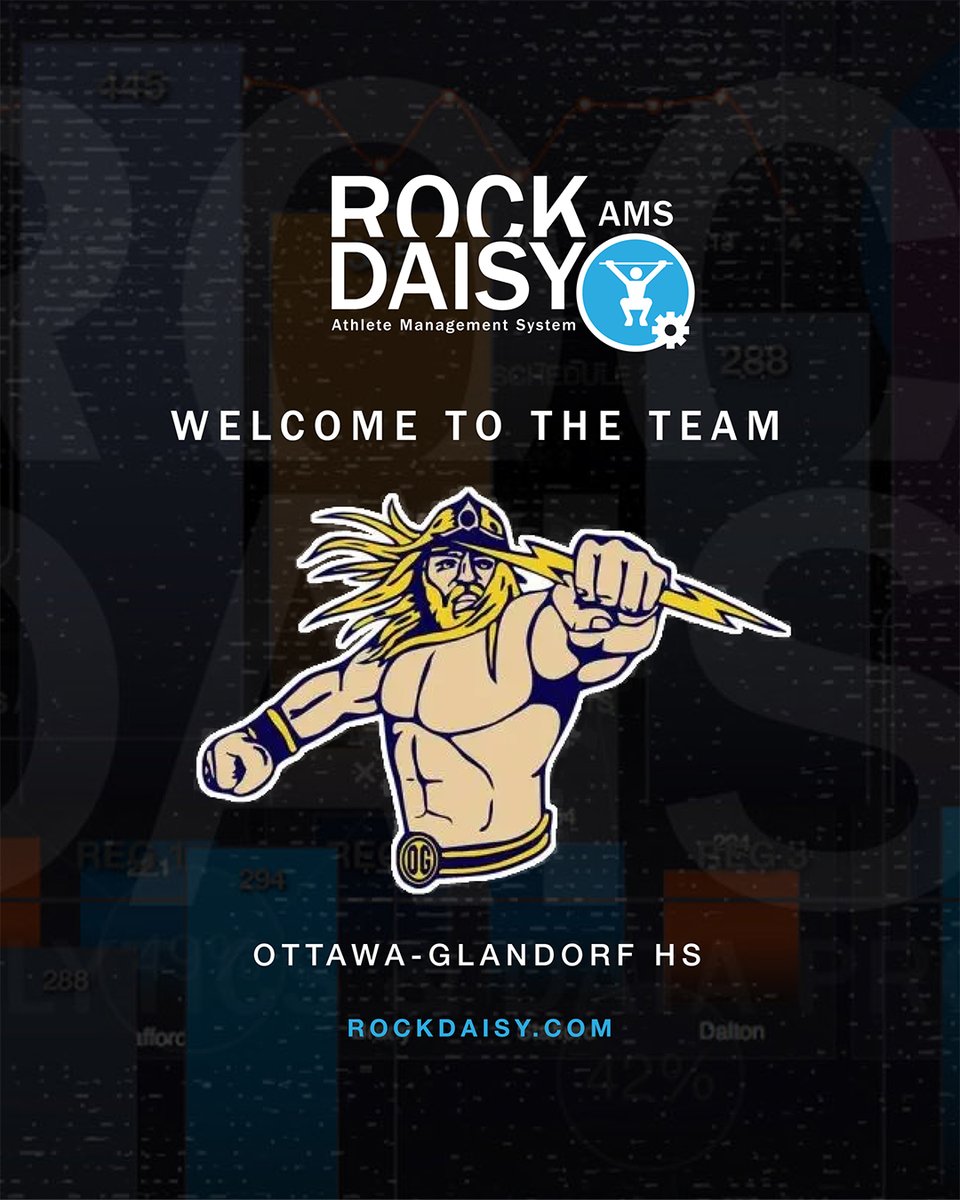 Fired up to support Coach <a href="/RyanJLeopold/">Ryan Leopold, CSCS</a>  and the <a href="/AthleticsOg/">OG Athletics</a>  program  <a href="/nhssca_oh/">NHSSCA - OH</a>  with <a href="/RockDaisyAMS/">RockDaisyAMS</a> 💪

Data centralized. Reports simplified. Performance maximized. 📊🏈🏀⚾

#RockDaisyAMS #WorkoutBuilder #AthleteManagement #StrengthCoach #StrengthAndConditioning <a href="/SimpliFaster/">SimpliFaster</a>