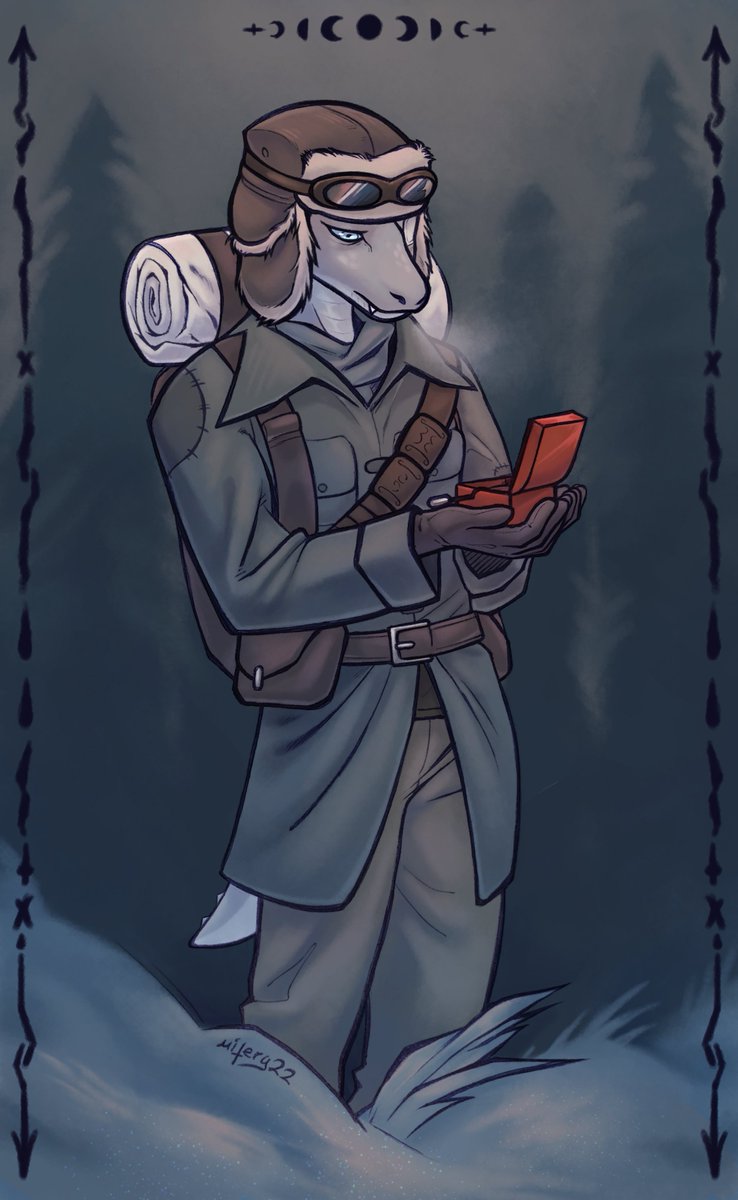 Mitery22's tweet image. ❄️ Commission for Beeholder

I made the last commission from the last set. Now I can rest a little, and then I can continue working on the new ones! :&amp;gt;

I am very glad that my customers are well receptive to my ideas about composition and lighting for their characters!