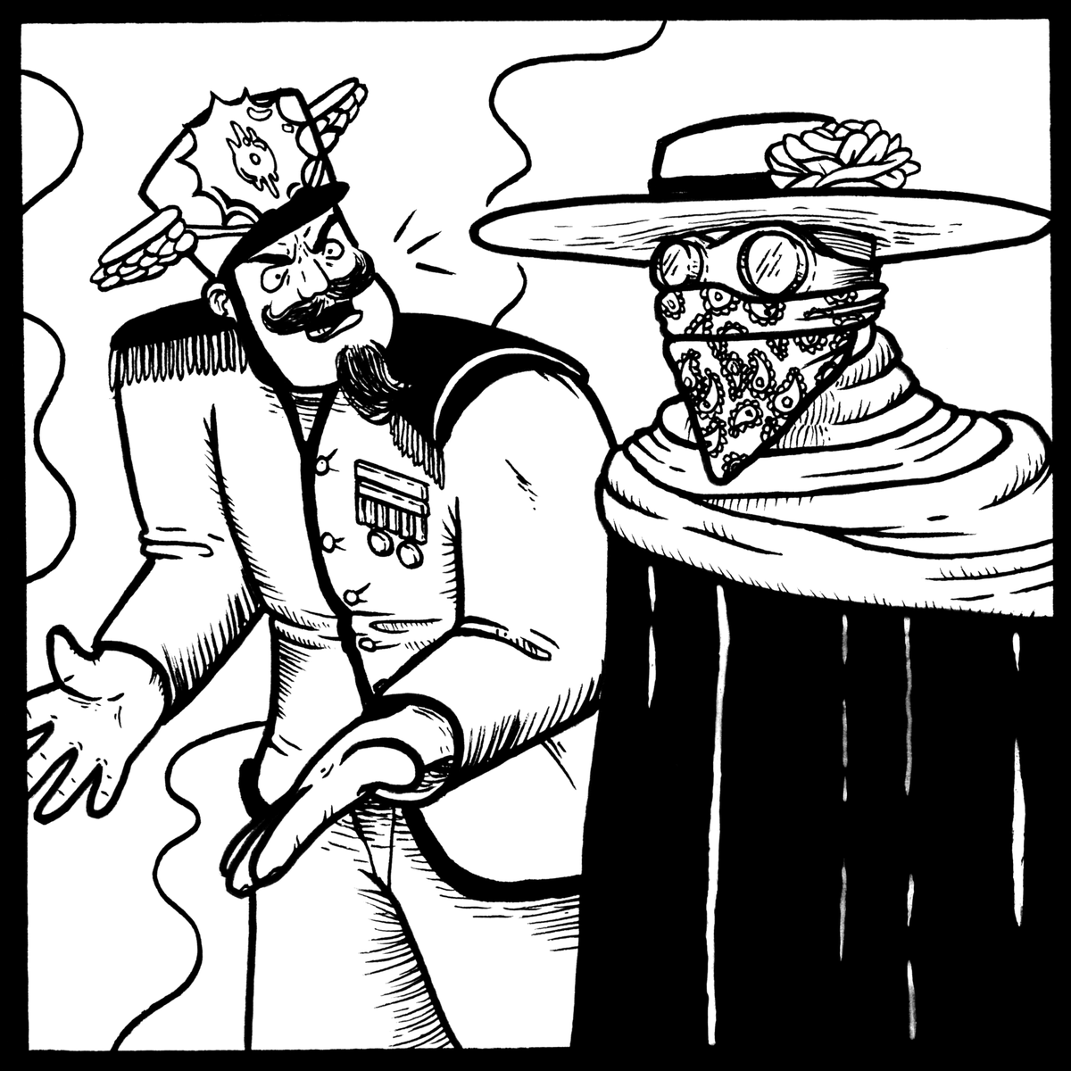 STATEofitALL's tweet image. 😠 | 👌

#lineart #graphicNovel #art