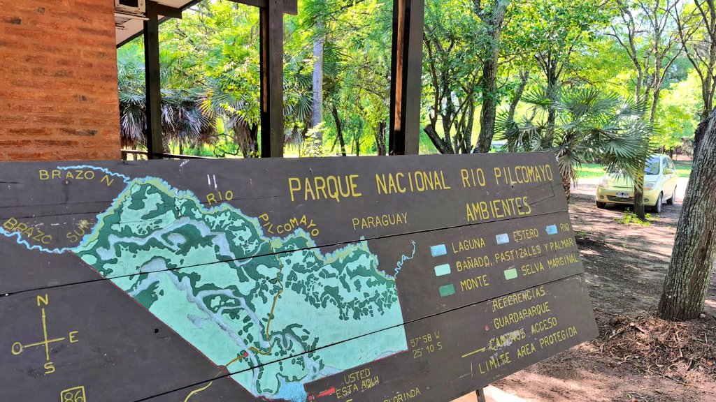 SenasaAR's tweet photo. 📍 Laguna Blanca, Formosa
En el Parque Nacional Río Pilcomayo realizamos una jornada informativa sobre #PicudoRojo de las palmeras, destinada a agentes de @intaargentina y @ParquesOficial
• Explicamos sus principales características y las acciones de prevención. https://t.co/OKK2cndBqT