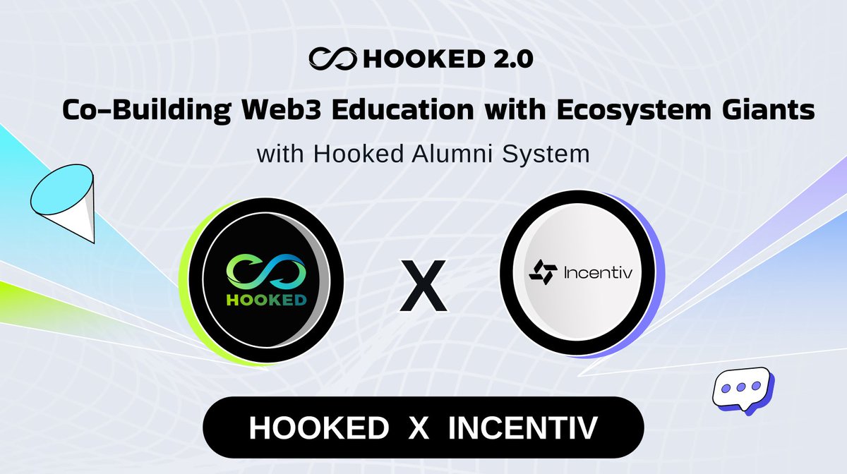 HookedProtocol's tweet image. #NewEraofHOOKED #Hookedfrens

Introducing @Incentiv_net to our Hooked 2.0 expansion — fueling perpetual growth in Web3 mastery!

🔗 Embark on a journey of contribution-driven innovation with Incentiv, the blockchain redefining how impact is measured and rewarded. Through its…