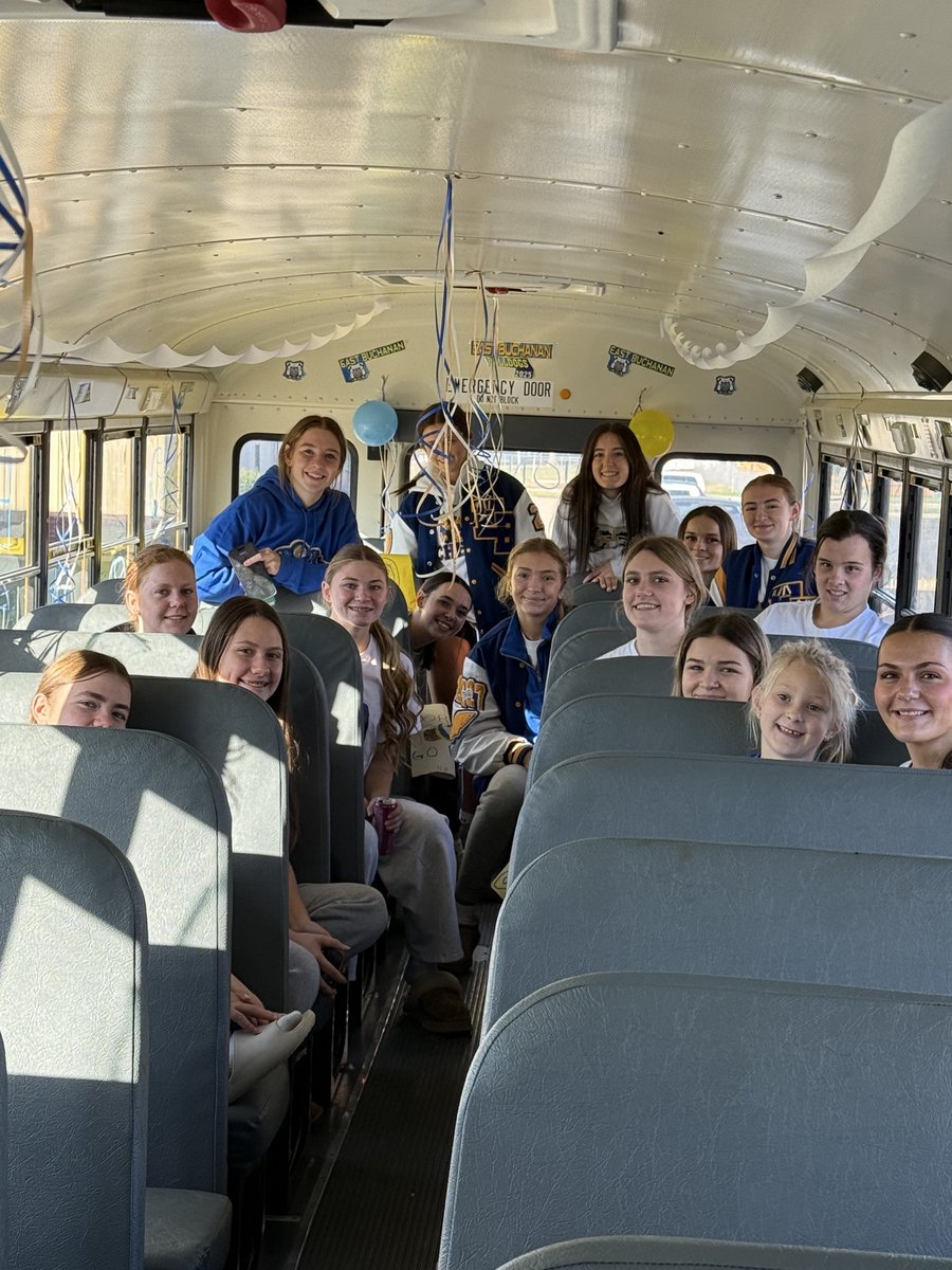 EBVBALL's tweet image. Headed to St Joe Civic Arena for our state semi-final today!