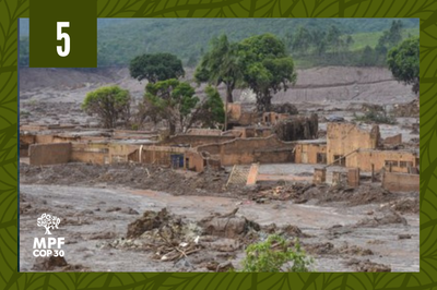 MPF_PGR's tweet image. COP30: MPF segue na linha de frente em uma década de luta por justiça e reparação do desastre de Mariana (MG)

➡️ Saiba mais: mpf.mp.br/pgr/noticias-p…