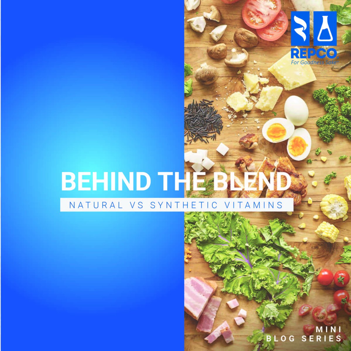 REPCOWORLD's tweet image. “Natural” vitamins sound great. But are they scalable? Stable? Sustainable?

New blog from REPCO breaks it down:
🧪 Synthetic vs. natural
🌱 What really feeds the world

📖 Read: hubs.la/Q03Dss6l0

#NutritionScience  #SyntheticVitamins #REPCO