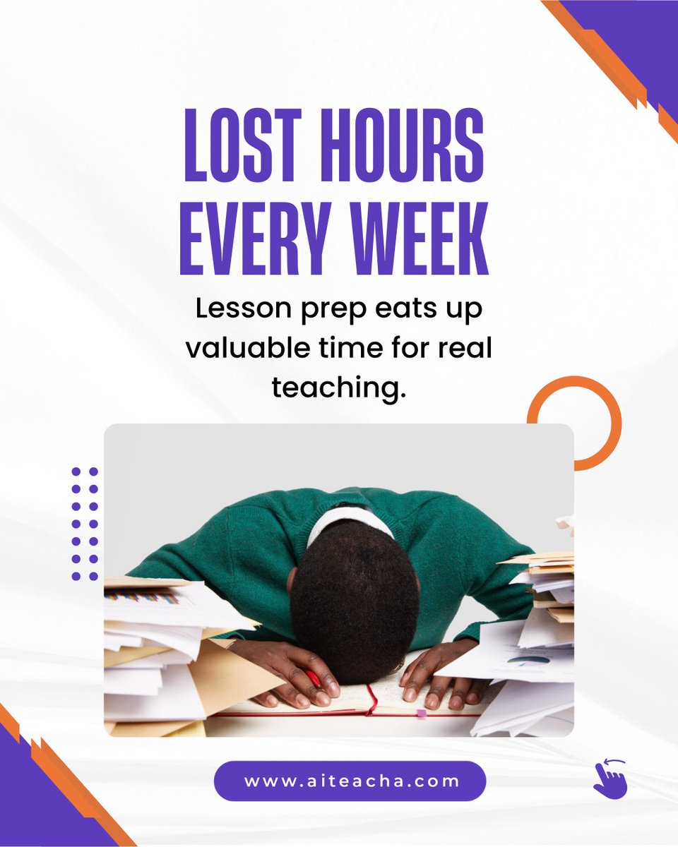 AITeacha_Online's tweet image. Check out these slides to see the problems teachers face, and how AiTeacha is solving them!
Smarter teaching starts here. 

📲 Visit aiteacha.com
#AiTeacha #EdTechNigeria #TeachingMadeEasy #SmartTeaching #AIinEducation