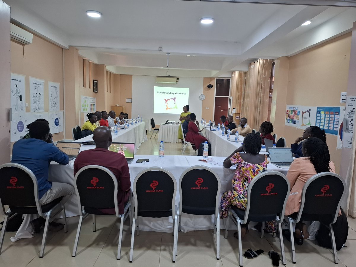 CBRAfrica's tweet photo. The CBR/CBID Network Formation Training for NUDIPU staff is underway! 🌍
Proud to be part of this initiative supported by the Norwegian Association of Disabled (NAD) to strengthen disability inclusion across Africa. ♿💪#CBR#CBID #Inclusion #CANetwork https://t.co/MgDgUTAFON