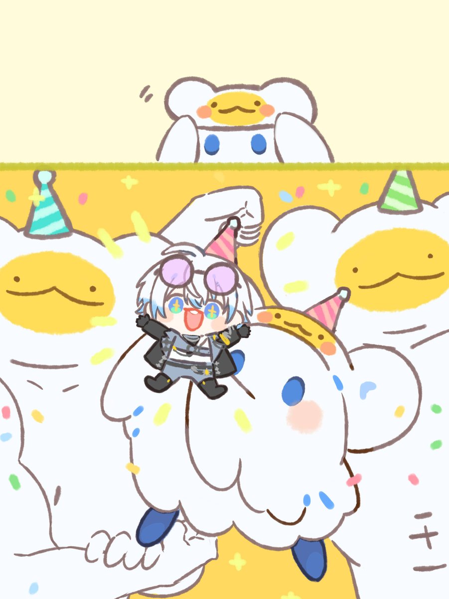 lion_isCat's tweet image. This is so cute so i😳✍️👻💛🐒🎉✨