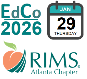 AtlantaRims's tweet photo. SAVE THE DATE!!!!!

EdCo26 - Thursday Jan 29, 2026

The Atlanta RIMS Chapter is hosting EdCo26 Educational Conference https://t.co/eq7QNFR1d8