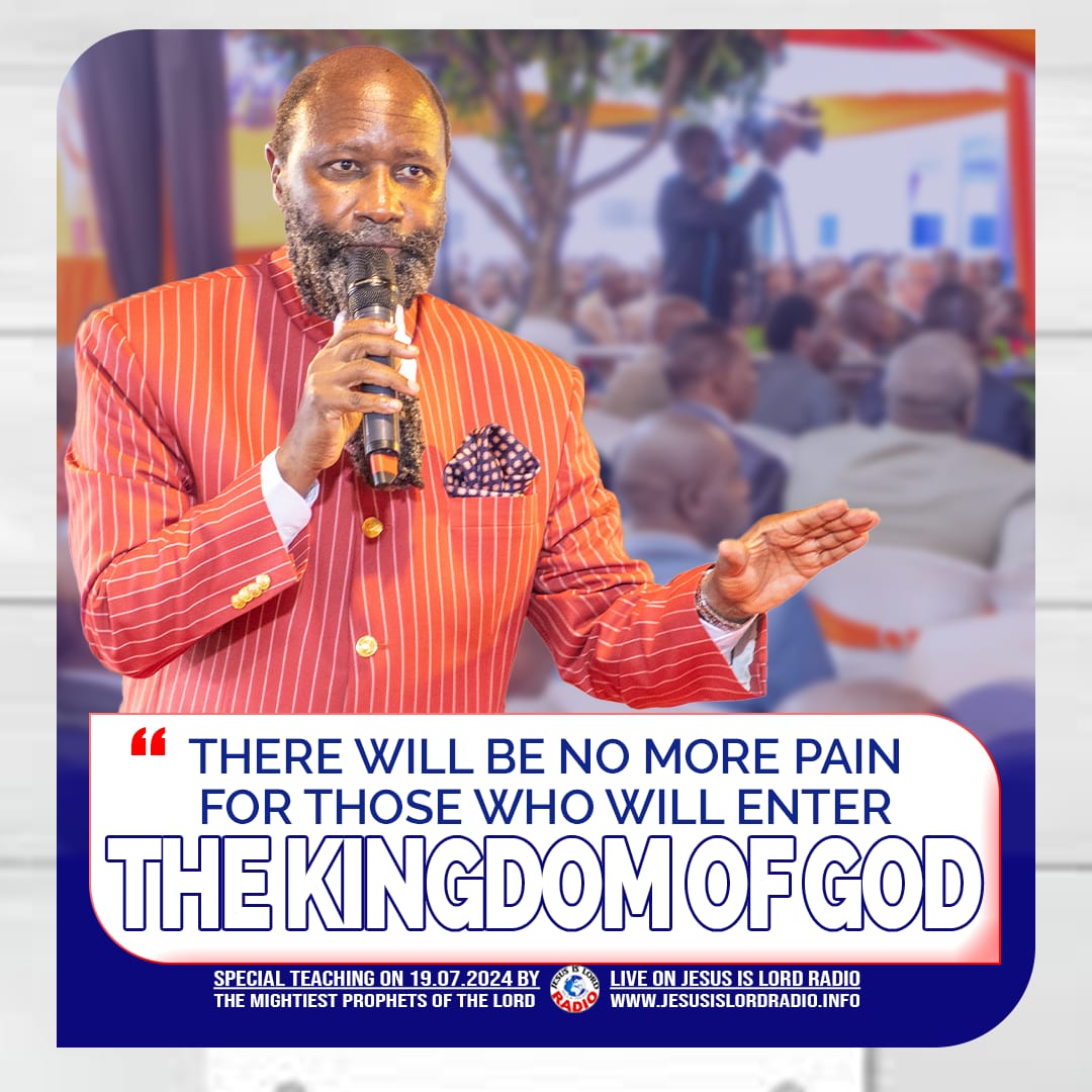 How awesome is it to follow JESUS 
There will be no more pain for all those  who will enter the KINGDOM OF GOD 
#ThePromiseOfRapture