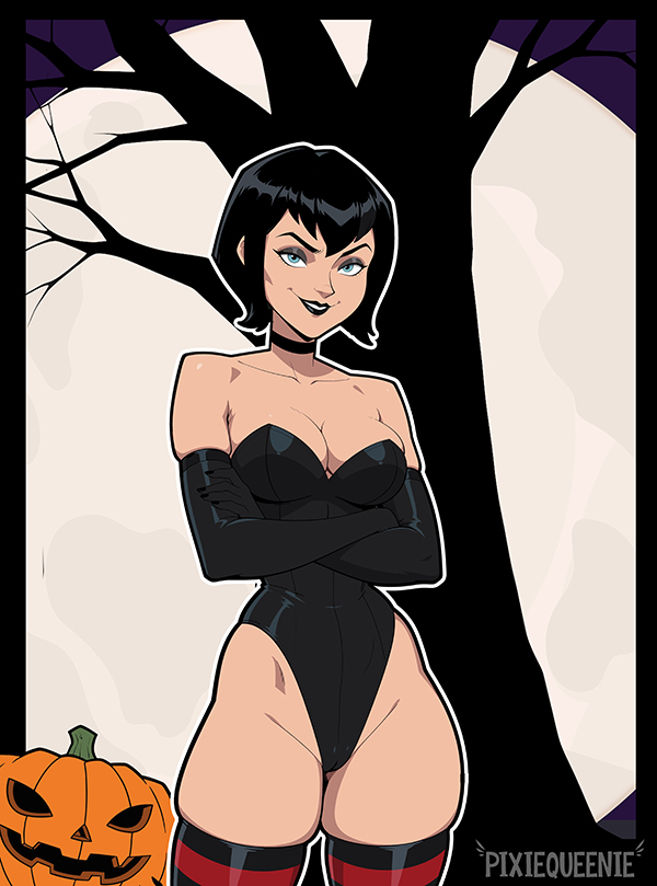 Mavis knows how to steal your heart before sunrise 🦇🖤

Find more on my Patreon or Subscribestar 
subscribestar.adult/pixiqueenie
patreon.com/c/PixiQueenie