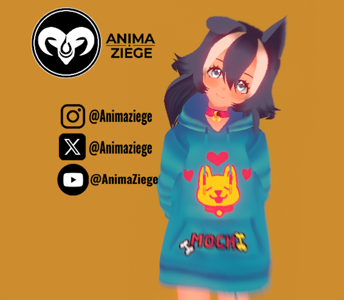 AnimaZiege's tweet photo. I'm thinking to make an #VRoid  model raffle soon, would you like to have a #3D vtuber avatar for free? https://t.co/8nAnYQWqnO