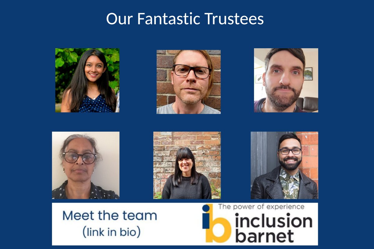 This #TrusteesWeek, 3 - 7 November, a massive thank you to each of our own Inclusion Barnet trustees!
ow.ly/l1mi50Xnbeg
And let's celebrate the achievements of nearly one million trustees across the UK.