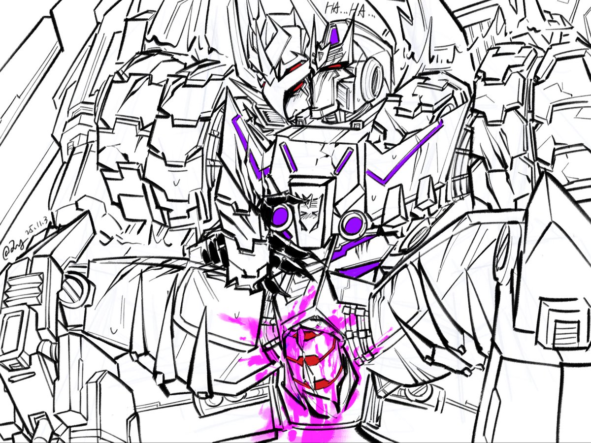 Zhongjizhi's tweet photo. #Deathsaurus #Tarn #Transformers https://t.co/SowWgQLZS2