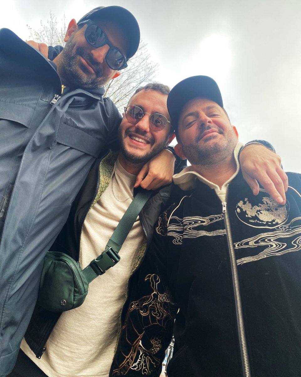 KHENmusic's tweet photo. Amsterdam with @royrosenfeld and Sébastien Léger is always a good idea ♥️ https://t.co/j1VBy4SfCE