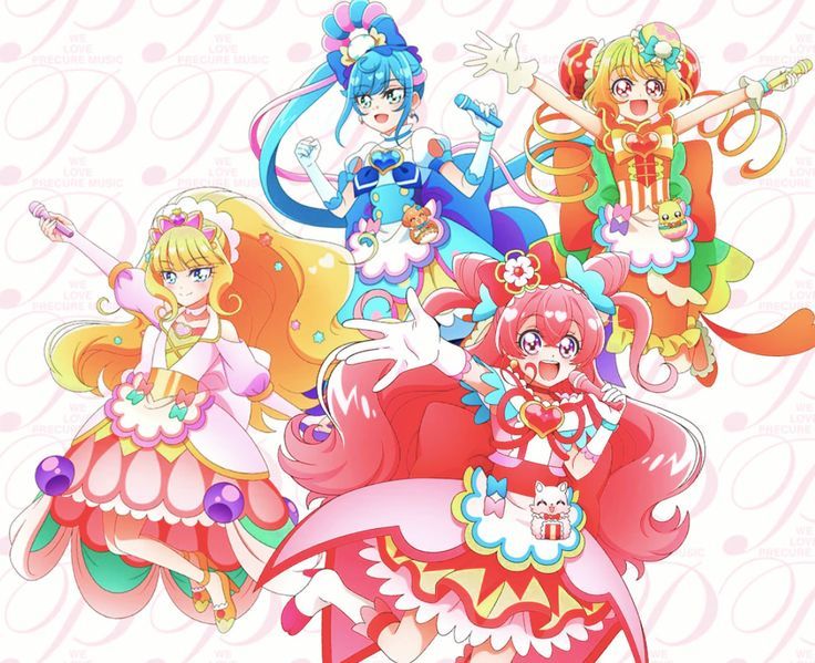 I'd like to share something: I'm doing a color swap between Smile #Precure and Idol team, and I've done the Idol team (excluding Idol) in Smile color. I'm going to make Smile in Idol colors...
However, the possibility to finish them before 7th Nov is uncertain, since I got a lot