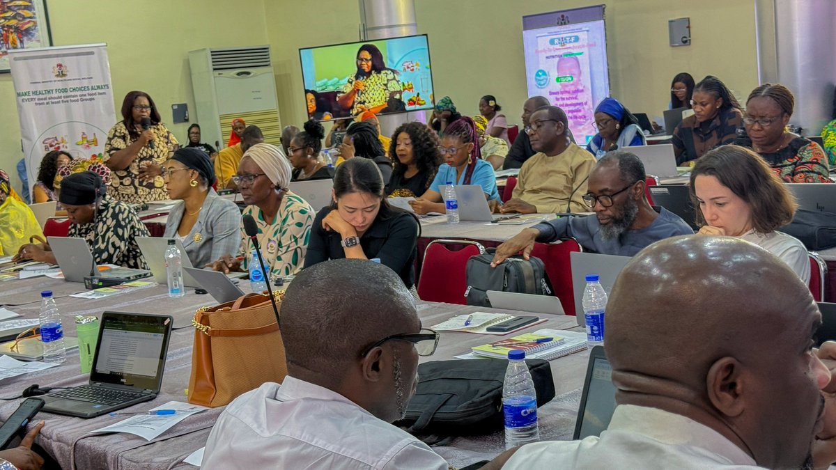 SUNYouthNetNig's tweet photo. We participated in the 3rd Quarter NNTWG Meeting held at Rokview Hotel, Abuja.

Our Team Lead, @uzaifa100 represented the youth network at this high-level gathering which brought together key stakeholders from MDAs, dev. partners and CSOs to advance Nigeria’s nutrition agenda. https://t.co/Z8sSQ6wAfk