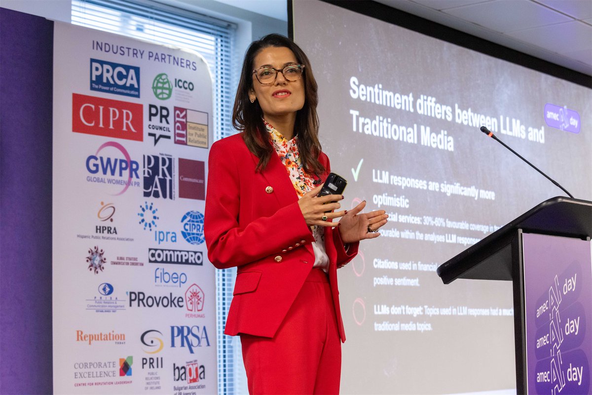 TVEyesInc's tweet image. Reflecting on AMEC AI Day, where AI’s impact on communications took center stage. The conversation continues to redefine how we measure, analyze, and act on media.

#AMEC #AIDay #PRMeasurement #MediaIntelligence #TVEyes