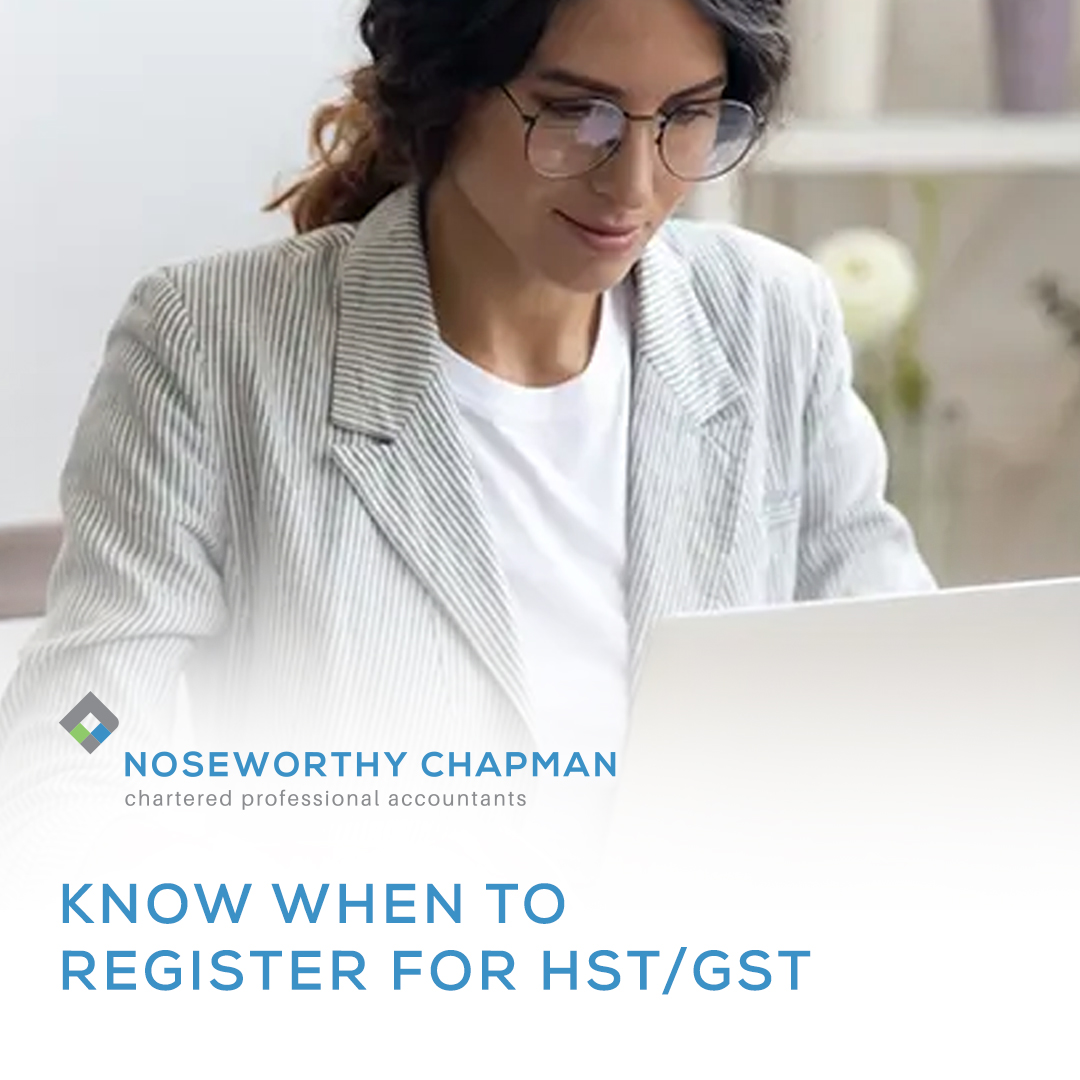 If your business earns over $30,000 in a single calendar quarter or across 4 consecutive quarters, you're required to register for a GST/HST number.

🔗 Learn more: bit.ly/4qqlSFj 

#NoseworthyChapman #TrustTheNumbers