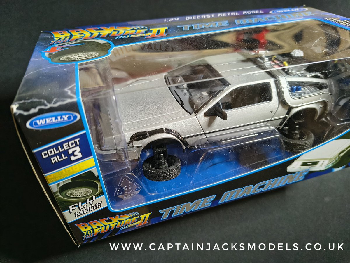CaptainJModels's tweet image. Back To The Future II Diecast DeLorean Time Machine 1:24 With Fly Mode By Welly.
captainjacksmodels.co.uk

#bttf #bttf2 #deloreantimemachine #delorean #captainjacksmodels #timemachine #diecastcollector #diecastcars #diecastcollectors #diecast_daily