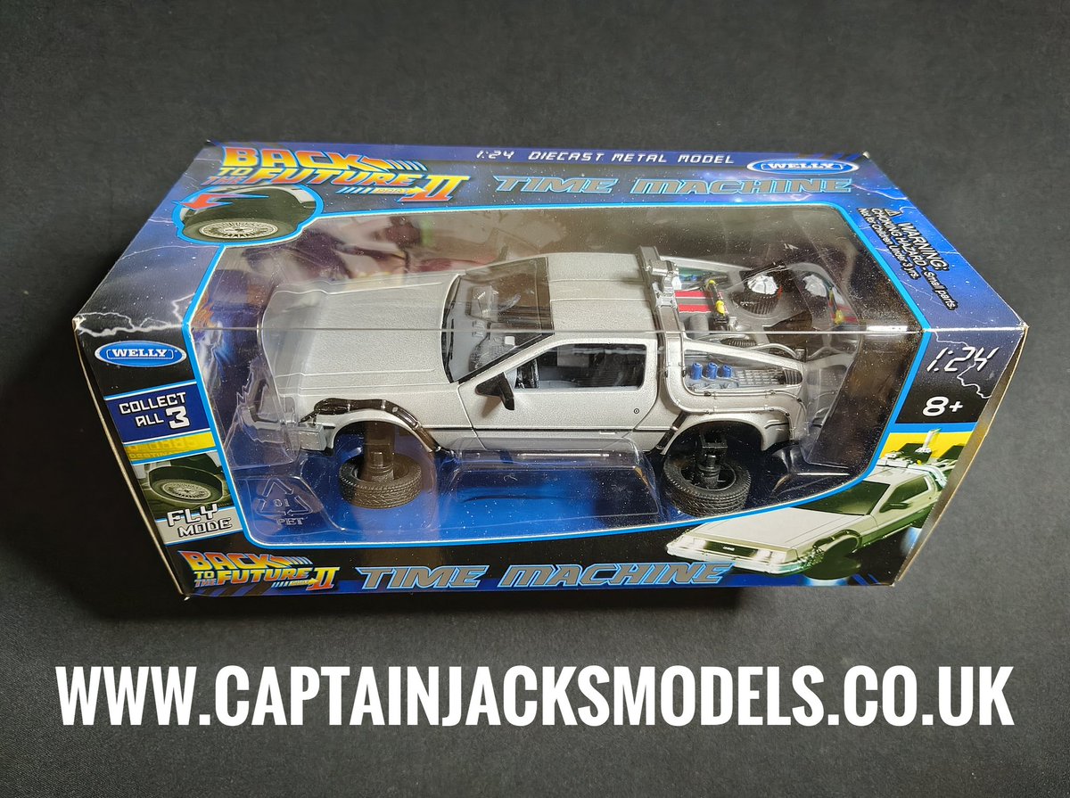 CaptainJModels's tweet image. Back To The Future II Diecast DeLorean Time Machine 1:24 With Fly Mode By Welly.
captainjacksmodels.co.uk

#bttf #bttf2 #deloreantimemachine #delorean #captainjacksmodels #timemachine #diecastcollector #diecastcars #diecastcollectors #diecast_daily