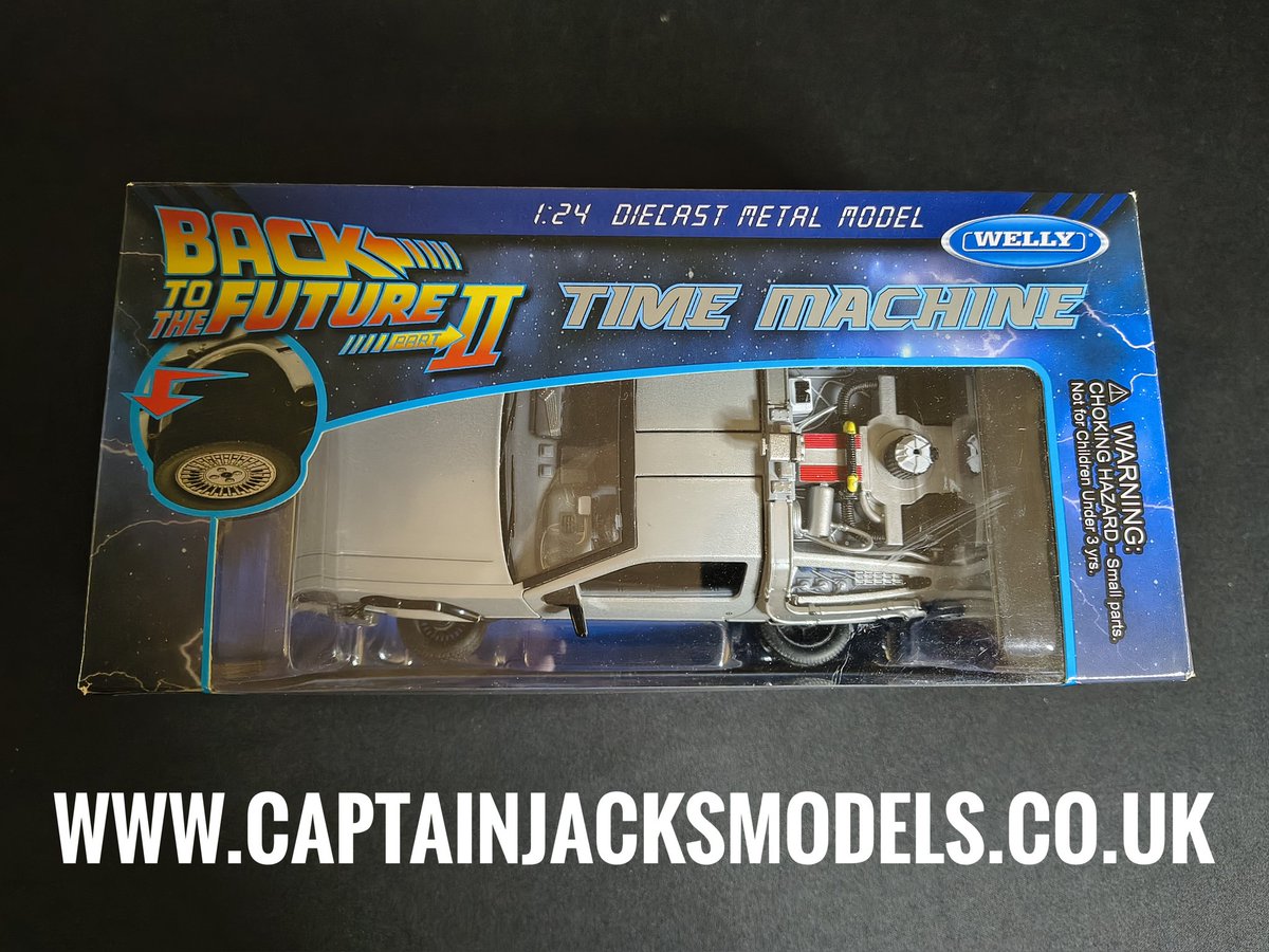 CaptainJModels's tweet image. Back To The Future II Diecast DeLorean Time Machine 1:24 With Fly Mode By Welly.
captainjacksmodels.co.uk

#bttf #bttf2 #deloreantimemachine #delorean #captainjacksmodels #timemachine #diecastcollector #diecastcars #diecastcollectors #diecast_daily