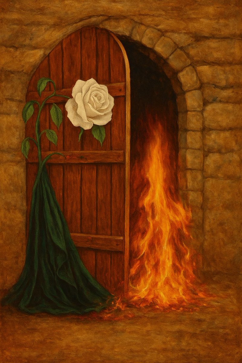 أَوَ تُحرَقُ الدارُ الَّتي عَنْ أَهْلِها
ما زالَ ثَغْرُ البَيِّناتِ يُرَتِّلُ

أَوَ يُلْطَمُ الوَجْهُ الشَّرِيفُ وَكَمْ
هَوَى طه بِأَمْرِ اللهِ كانَ يُقَبِّلُ

أَوَ يُسْقِطُونَ جَنِينَها لَهْفي لَها
وَبِصَدْرِها المِسْمارُ حِقْداً أَشْكَلُوا