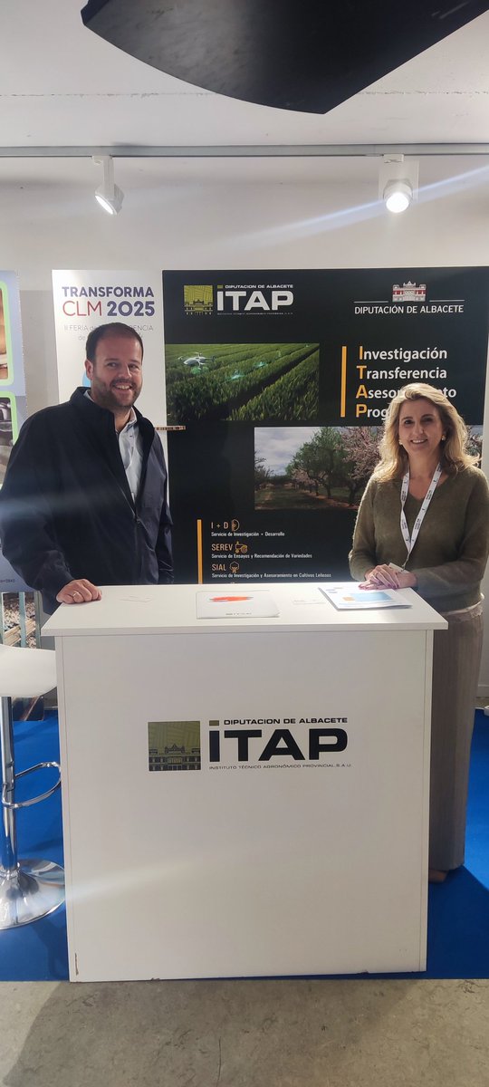 itapdipualba's tweet photo. Hoy hemos asistido a la II Feria #TransformaCLM 2025, Cuenca.
El #ITAP y @dipualba presentes junto con 300 participantes y 50 empresas
Punto de encuentro para impulsar la innovación,transferencia de conocimiento y alianzas entre empresa-universidad-centros tecnológicos. https://t.co/WapNYSDu28