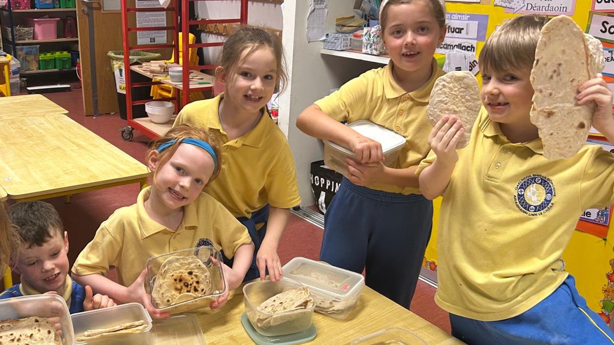 Bhí muid ag déanamh fillteoga le Florence inniu – cuir d’ordú isteach inniu agus bain sult astu! #Bácáil <a href="/CuriousMindSTEM/">Research Ireland Curious Minds</a> #teas #Eolaíocht