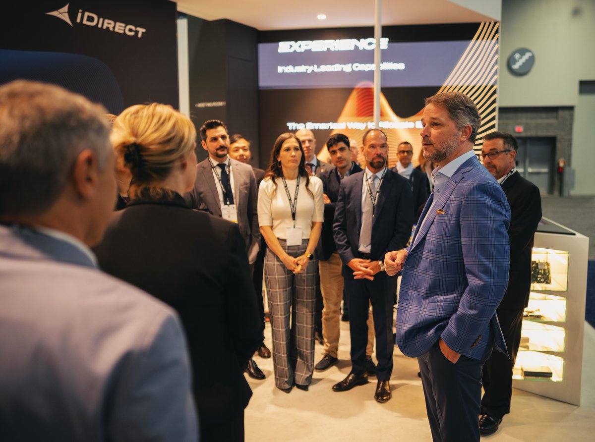 iDirect's tweet image. The Satellite industry is evolving, &amp;amp; we&apos;re leading the transformation

In @satelliteevo our CEO shares how we’ve transformed technology &amp;amp; business models with Intuition &amp;amp; redefined what it means to be customer-centric in a changing market: bit.ly/3WFAnax

#STEngineering